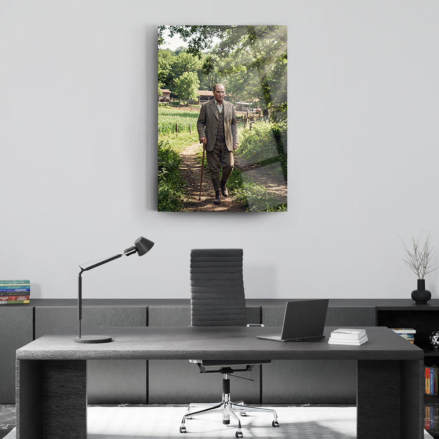 Atatürk Hipodrom At Yarışı İzlerken Cam Tablo | SRD Concept