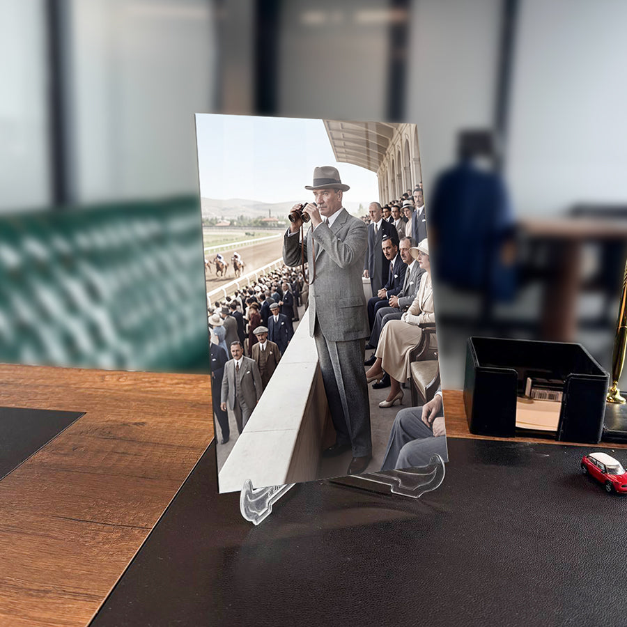 Atatürk Çiftlikte Doğa Yürüyüşü Cam Tablo | SRD Concept