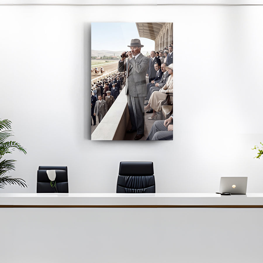 Atatürk Çiftlikte Doğa Yürüyüşü Cam Tablo | SRD Concept