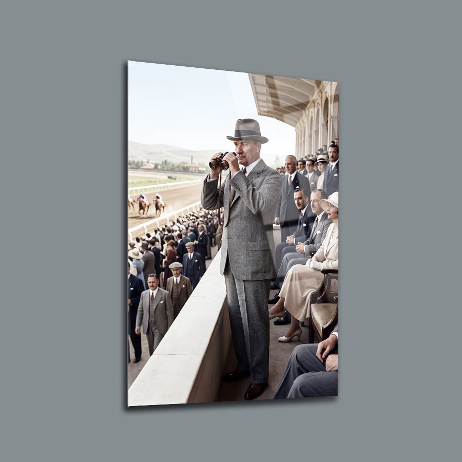 Atatürk Çiftlikte Doğa Yürüyüşü Cam Tablo | SRD Concept