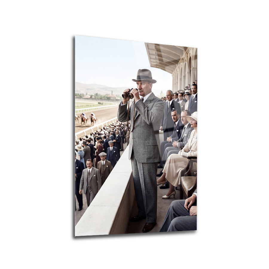 Atatürk Çiftlikte Doğa Yürüyüşü Cam Tablo | SRD Concept