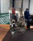 Atatürk ve Eğitim Temalı Cam Tablo | SRD Concept