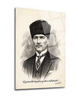 Atatürk YZ 378 Cam Tablo