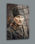 Atatürk YZ 381 Cam Tablo - SRD concept
