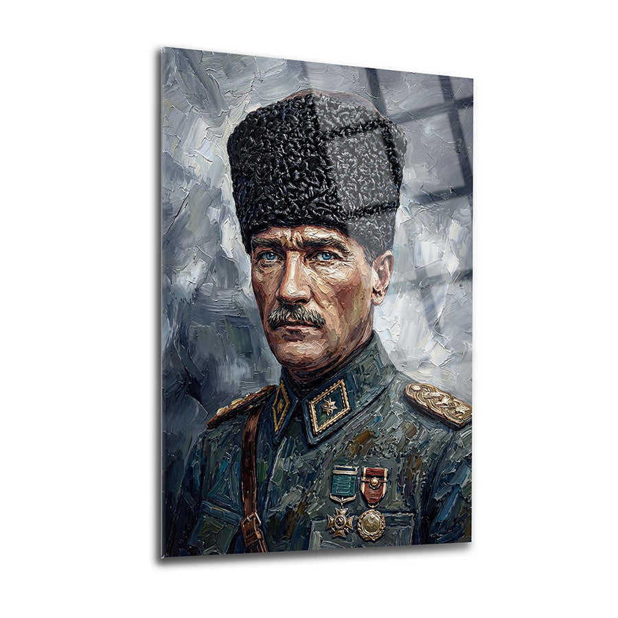 Atatürk YZ 384 Cam Tablo - SRD concept