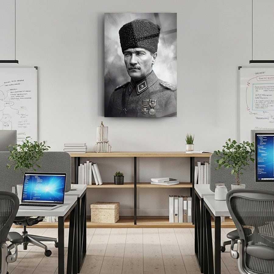 Atatürk YZ 395 Cam Tablo - SRD concept