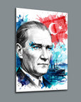 Atatürk YZ 437  Cam Tablo - SRD concept