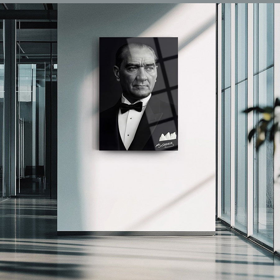 Atatürk YZ 506 Cam Tablo