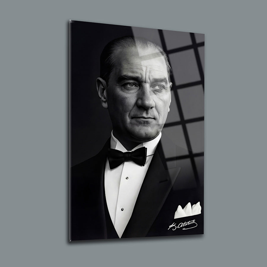 Atatürk YZ 506 Cam Tablo