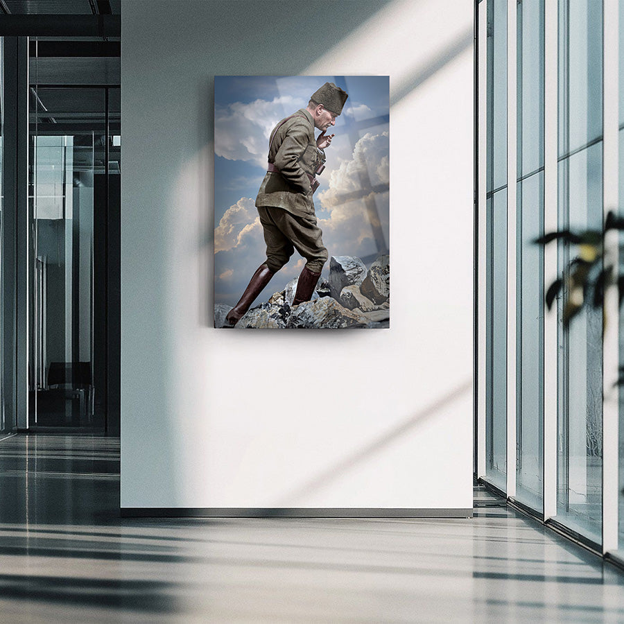 Atatürk Kocatepe 2 Cam Tablo