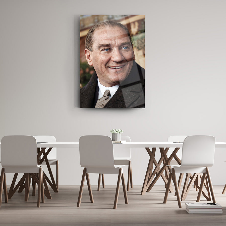 Atatürk YZ 513 Cam Tablo