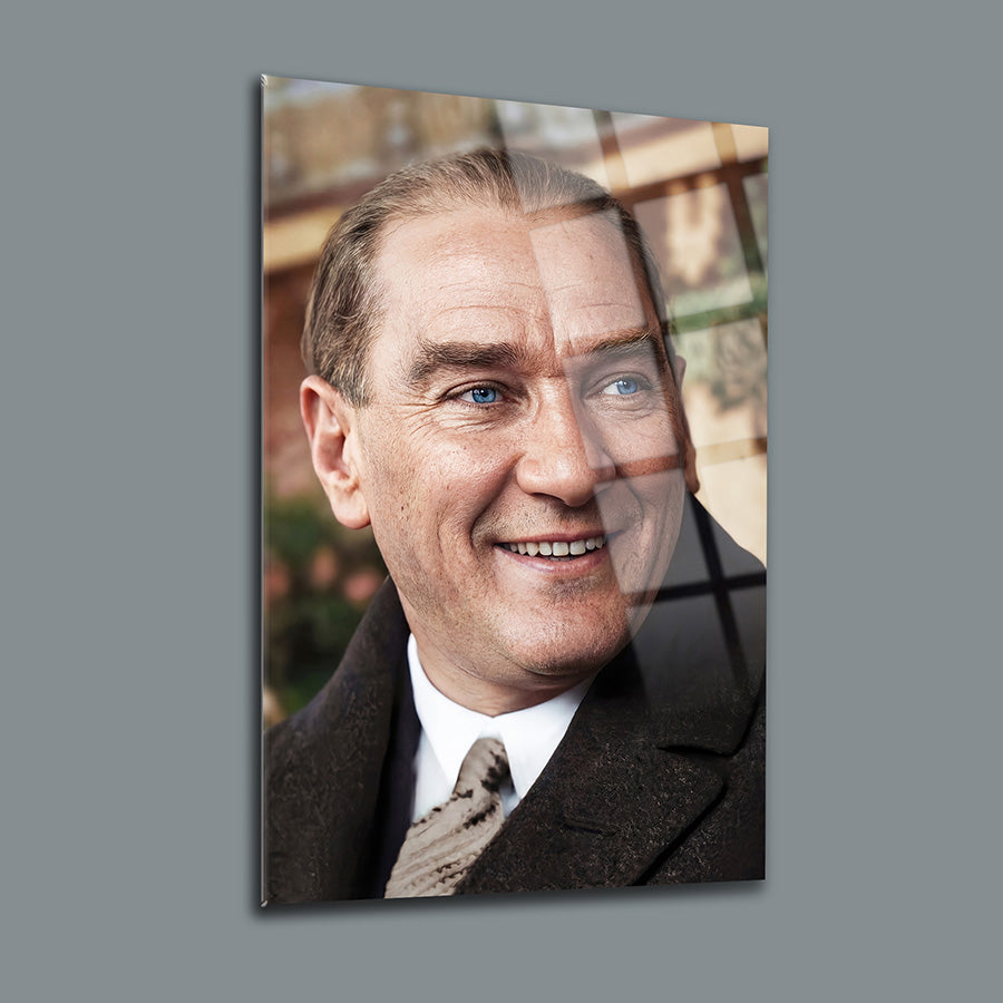 Atatürk YZ 513 Cam Tablo