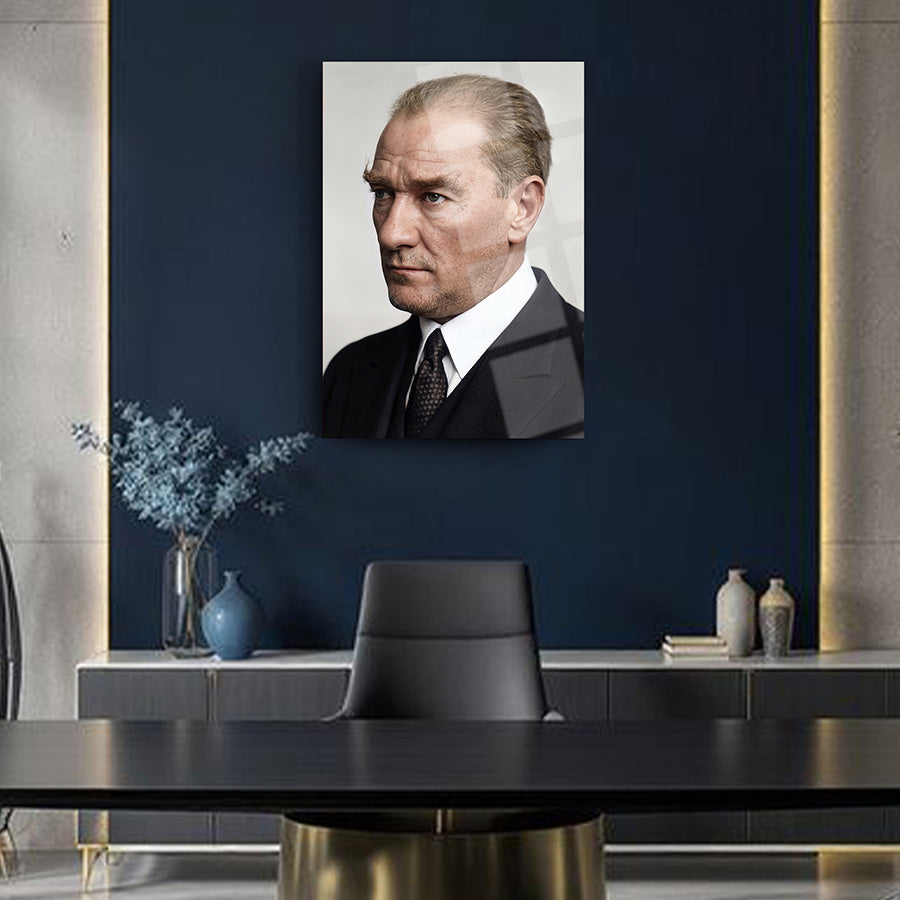 Atatürk YZ 514 Cam Tablo