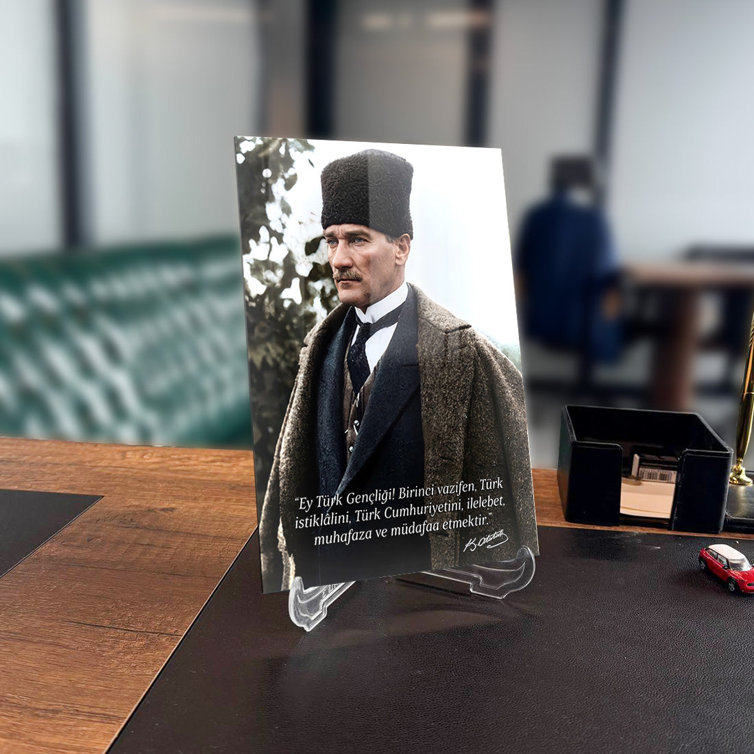 Atatürk YZ 516 Cam Tablo