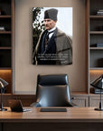 Atatürk YZ 516 Cam Tablo
