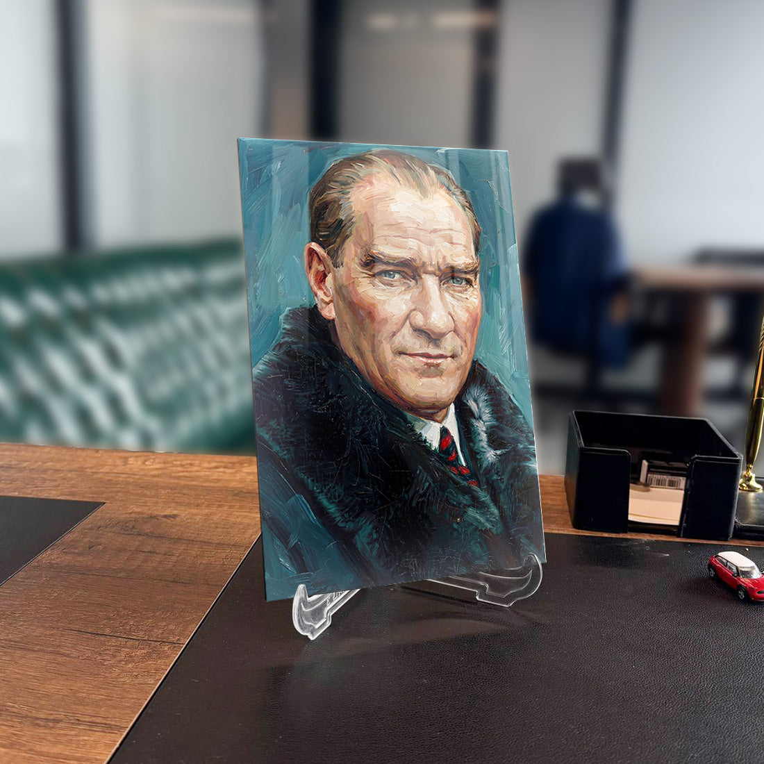 Atatürk YZ 517 Cam Tablo