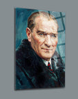 Atatürk YZ 517 Cam Tablo