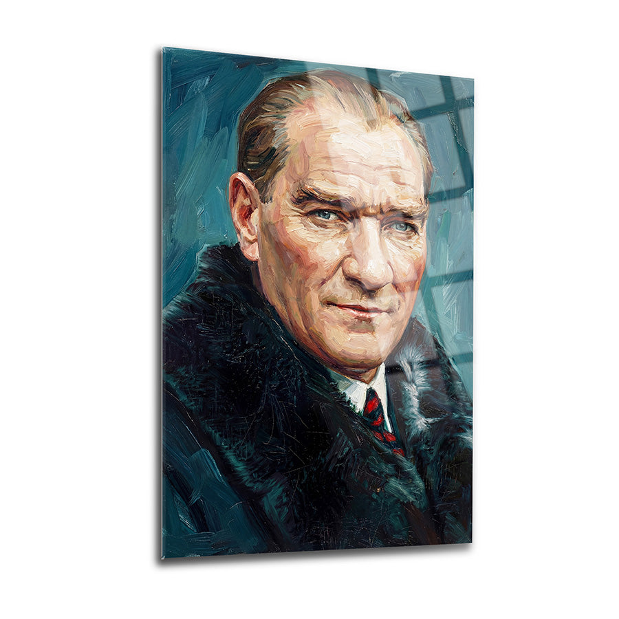 Atatürk YZ 517 Cam Tablo