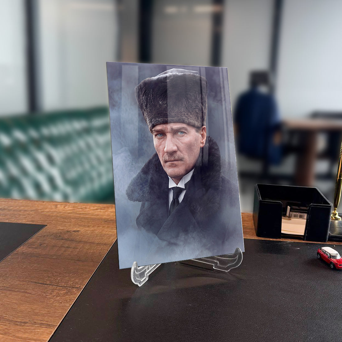 Atatürk YZ 518 Cam Tablo