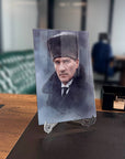Atatürk YZ 518 Cam Tablo