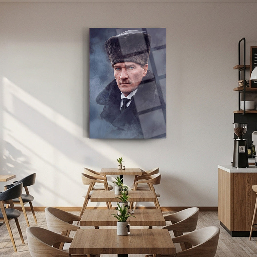 Atatürk YZ 518 Cam Tablo