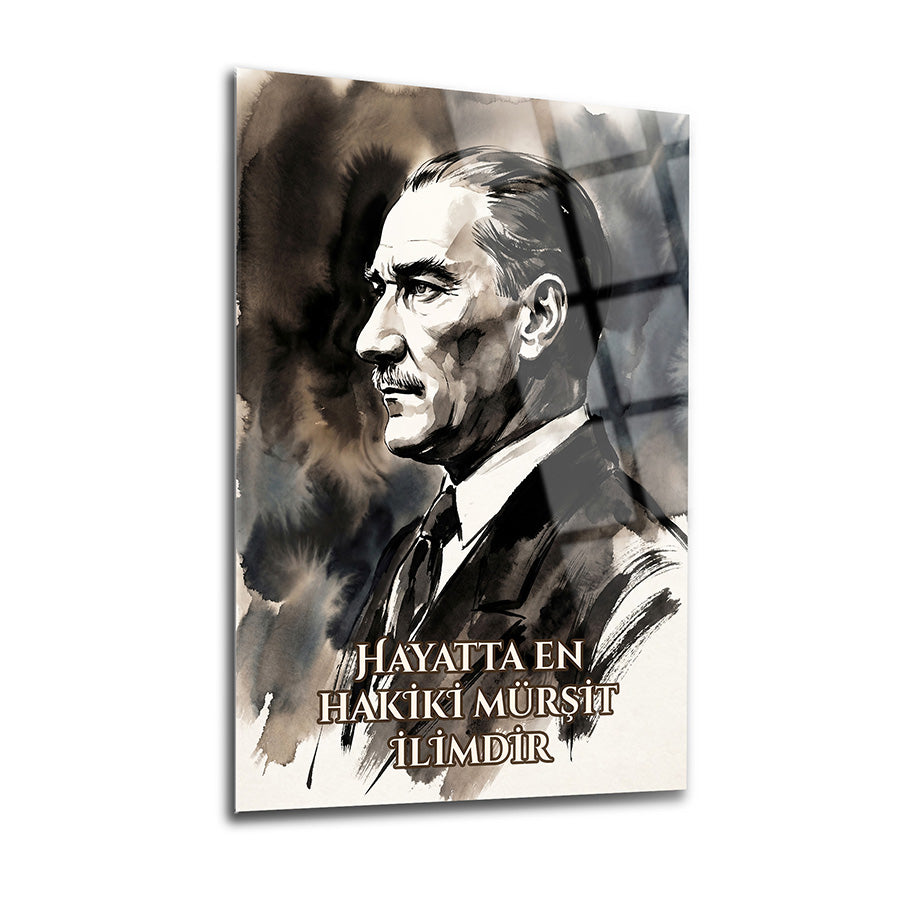 Atatürk YZ 523 Cam Tablo