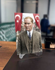 Atatürk YZ 524 Cam Tablo