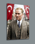 Atatürk YZ 524 Cam Tablo