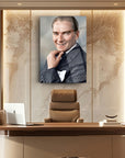 Atatürk YZ 525 Cam Tablo