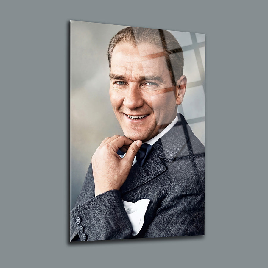 Atatürk YZ 525 Cam Tablo