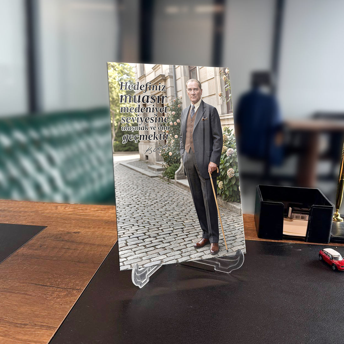 Atatürk YZ 527 Cam Tablo