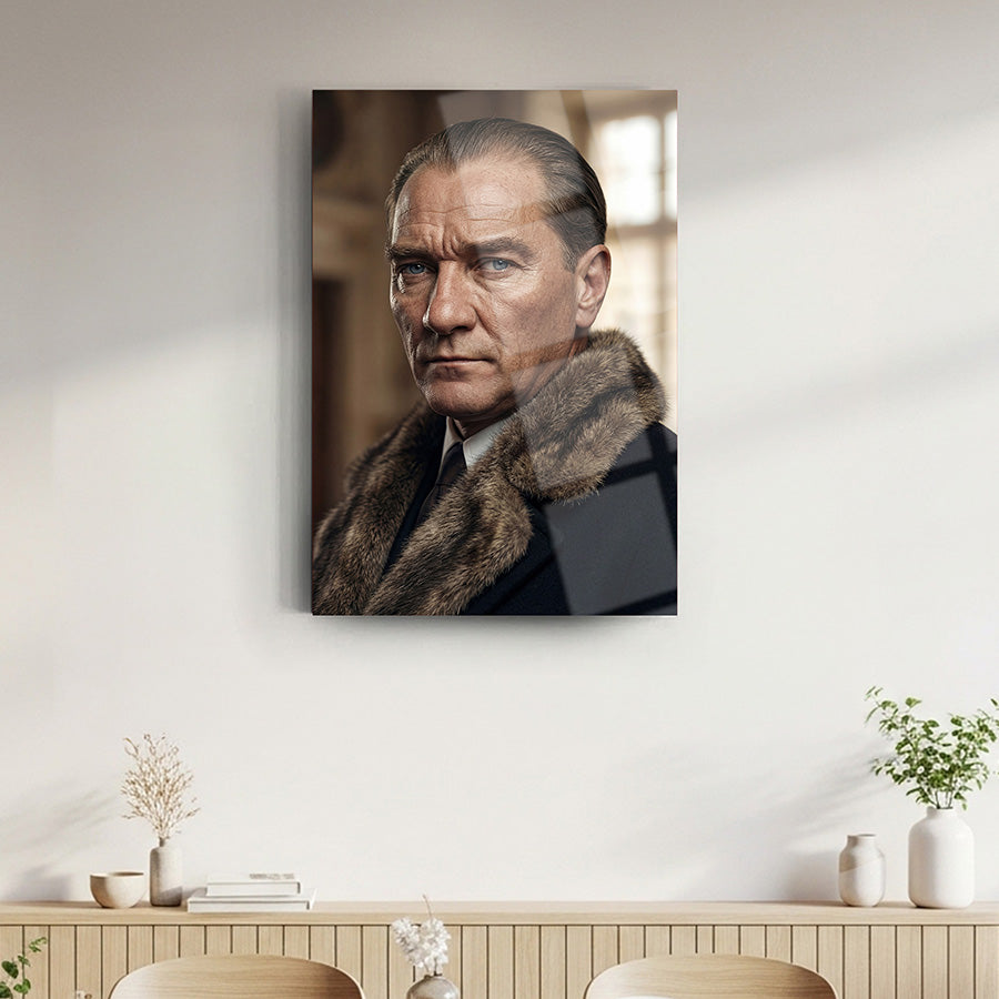 Atatürk YZ 529 Cam Tablo
