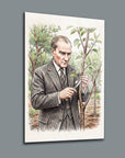 Atatürk YZ 537 Cam Tablo
