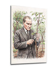 Atatürk YZ 537 Cam Tablo