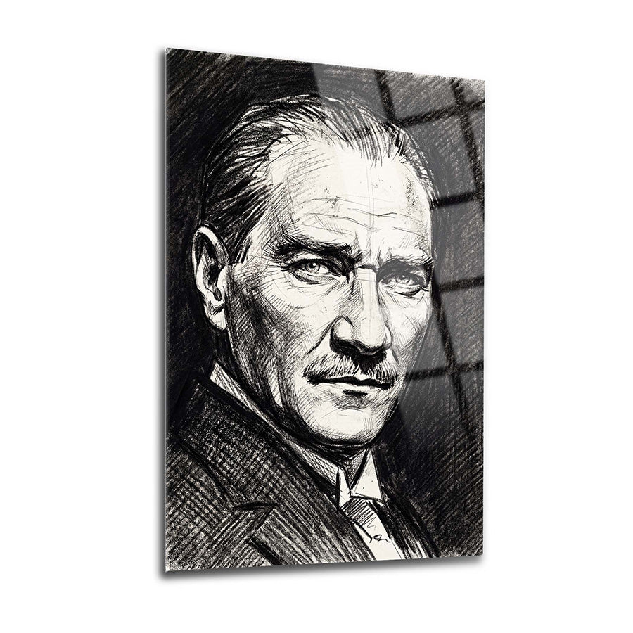 Atatürk YZ 539 Cam Tablo