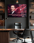 Atatürk YZ 546 Cam Tablo