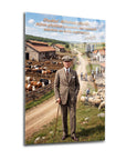 Atatürk YZ 547 Cam Tablo