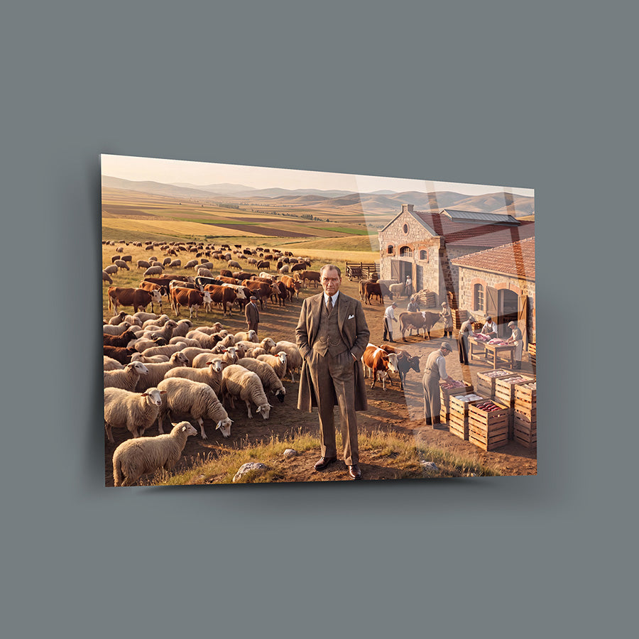 Atatürk YZ 548 Cam Tablo
