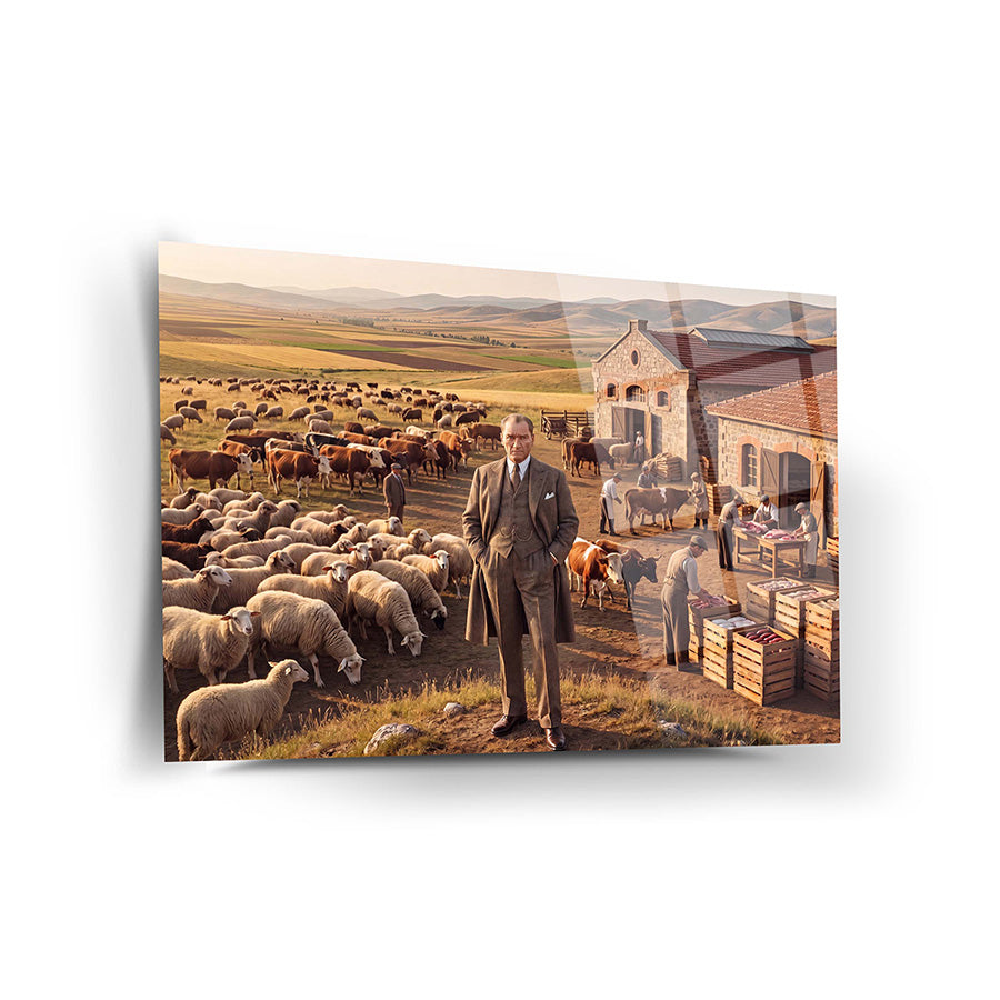 Atatürk YZ 548 Cam Tablo