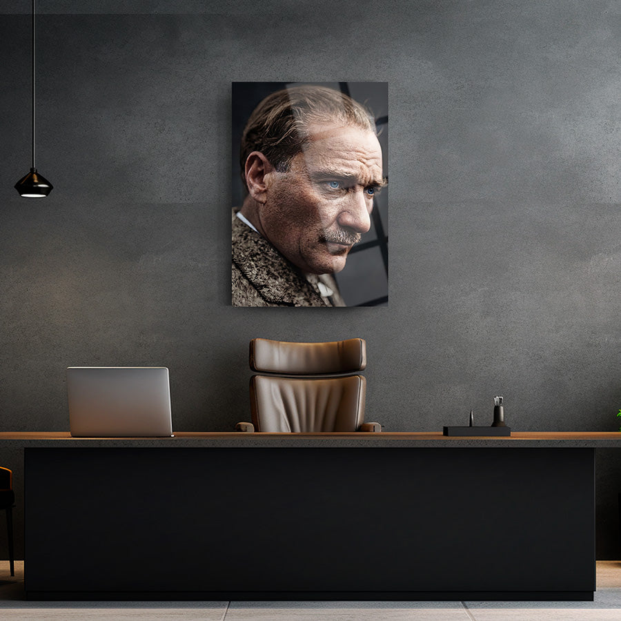 Atatürk YZ 555 Cam Tablo