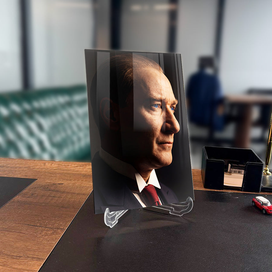 Atatürk YZ 568 Cam Tablo