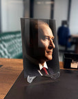 Atatürk YZ 568 Cam Tablo