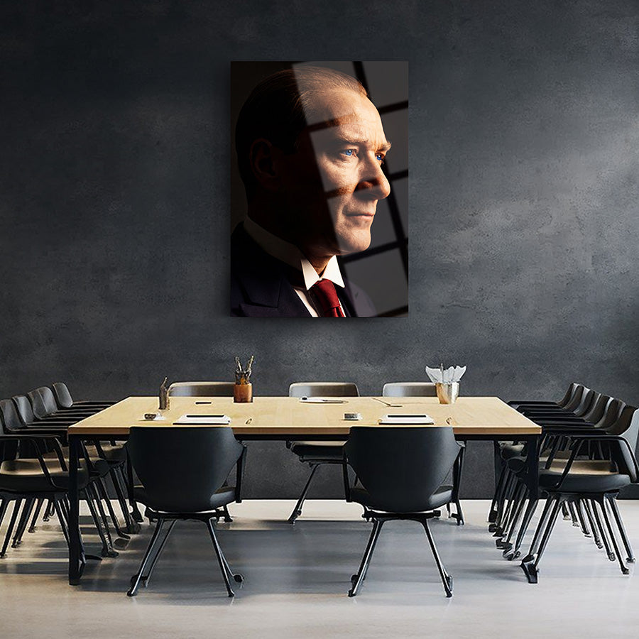 Atatürk YZ 568 Cam Tablo