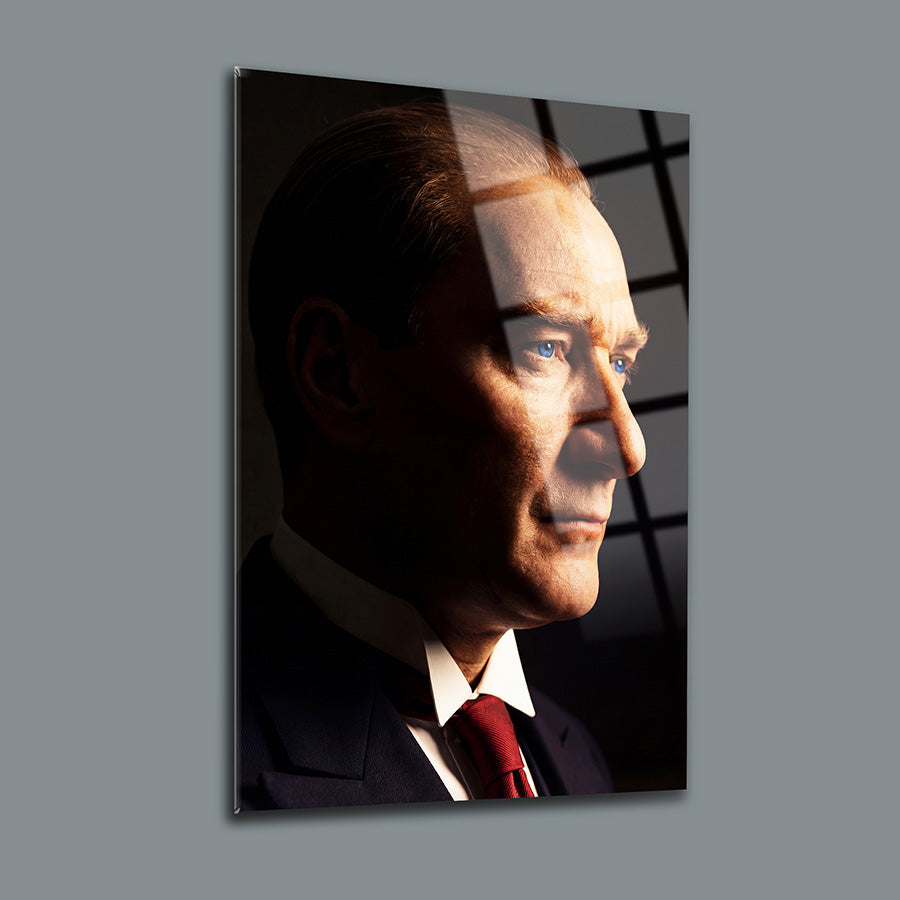 Atatürk YZ 568 Cam Tablo