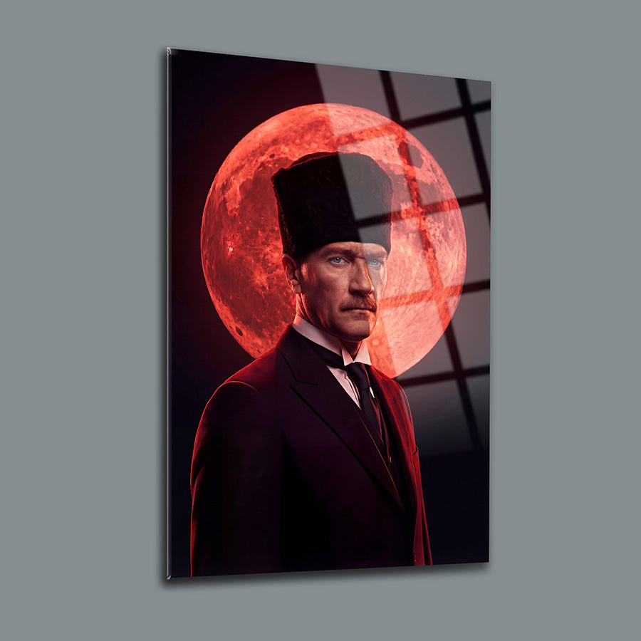 Atatürk YZ 571 Cam Tablo