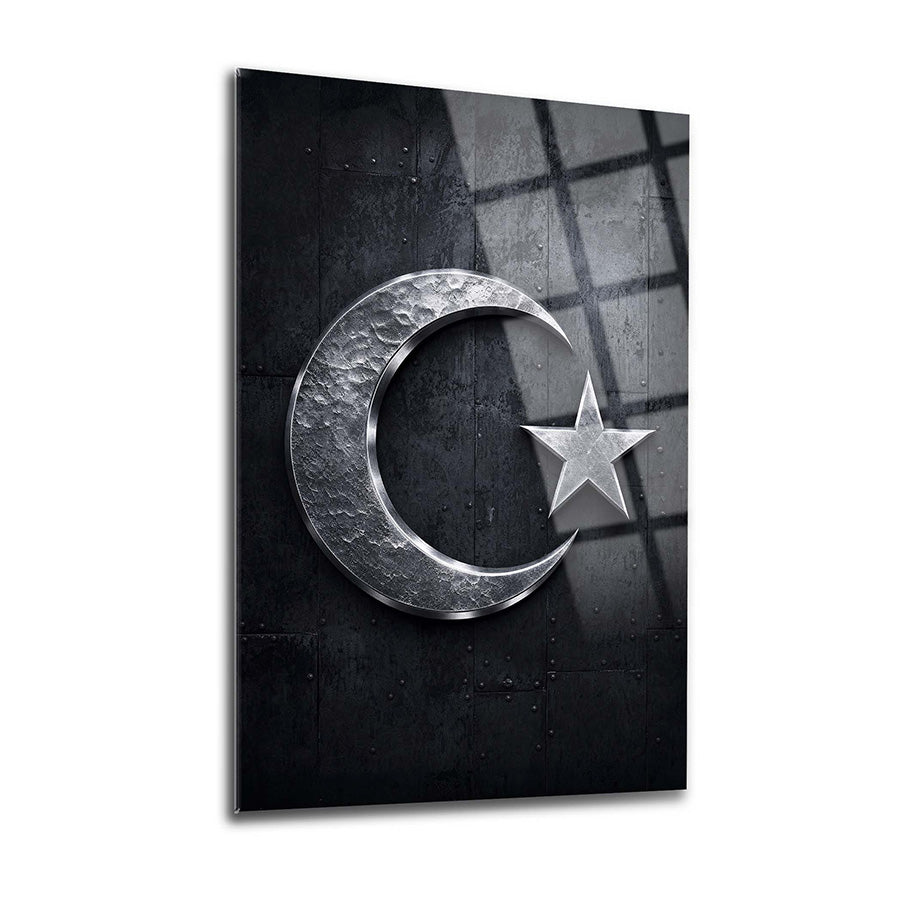 Türk Bayrağı 24 Cam Tablo