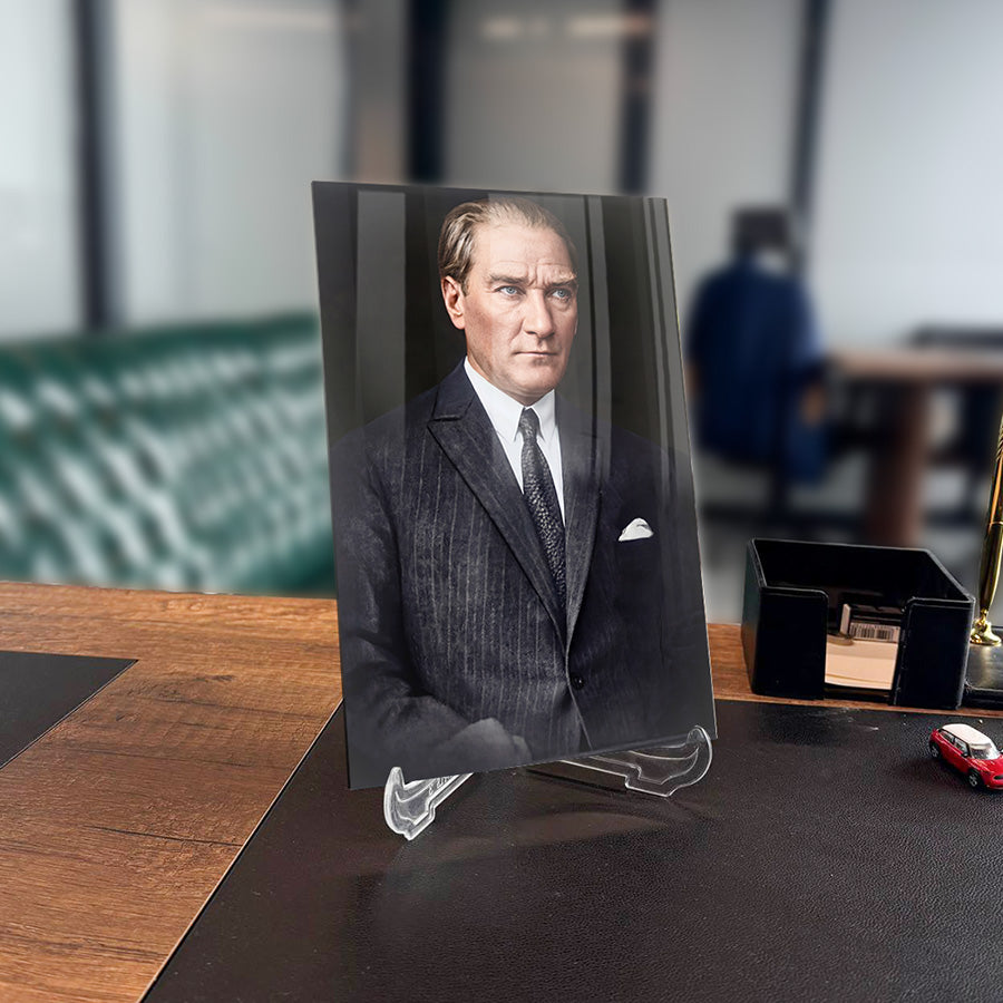 Atatürk YZ 558 Cam Tablo