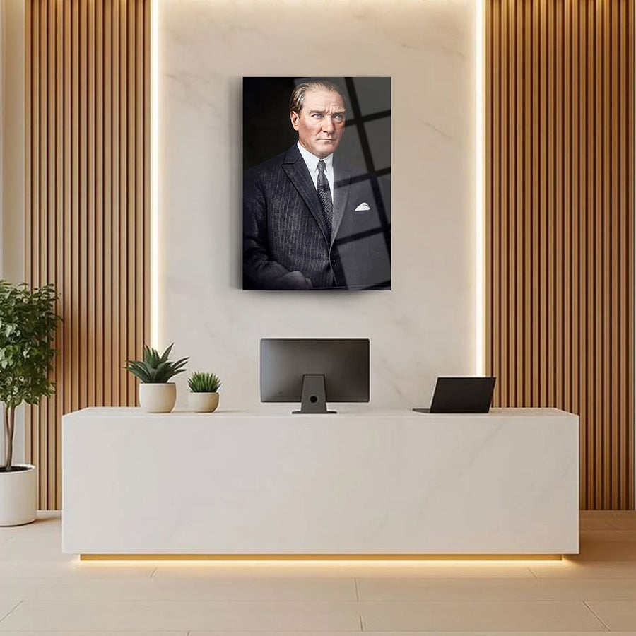 Atatürk YZ 558 Cam Tablo