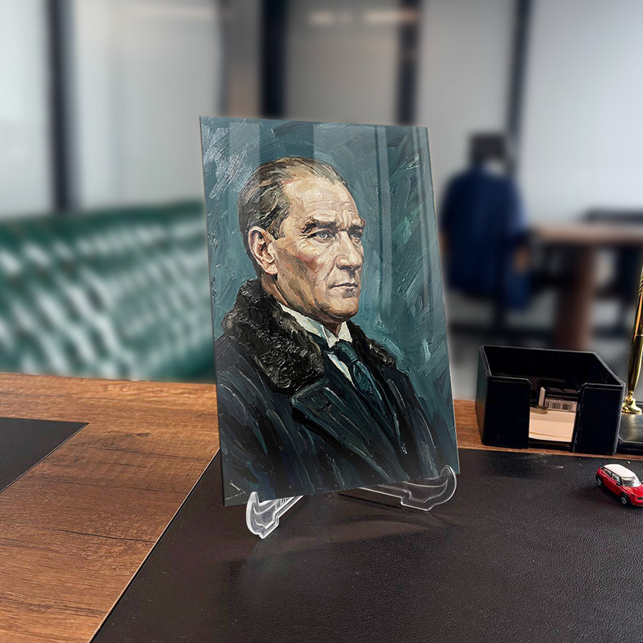 Atatürk YZ 559 Cam Tablo
