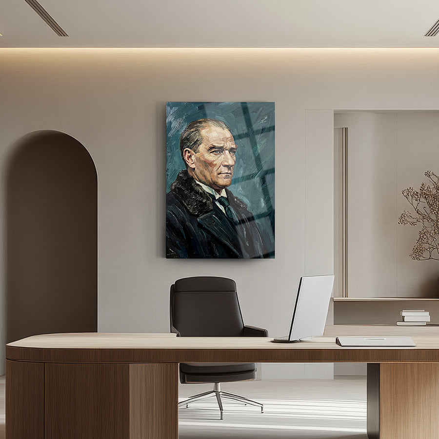 Atatürk YZ 559 Cam Tablo